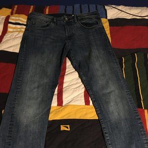 Men's Dark Wash Tech Stretch Jeans